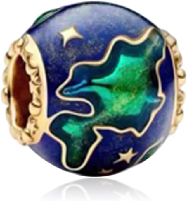 Detalle de Charme HAEPIAR in argento sterling 925 a tema orsetto/dog per bracciale o collana con foro da 4,5–5,0 mm