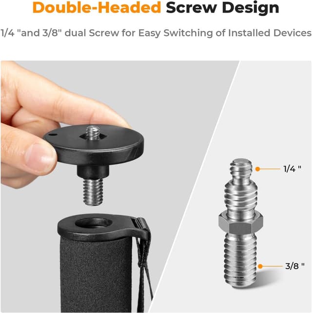 Detalle 2 de K&F CONCEPT MS16 Monopié 160 cm