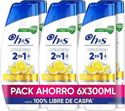 Detalle de H&S Citrus Fresh Todo en Uno 🍋 Shampoo y Acondicionador
