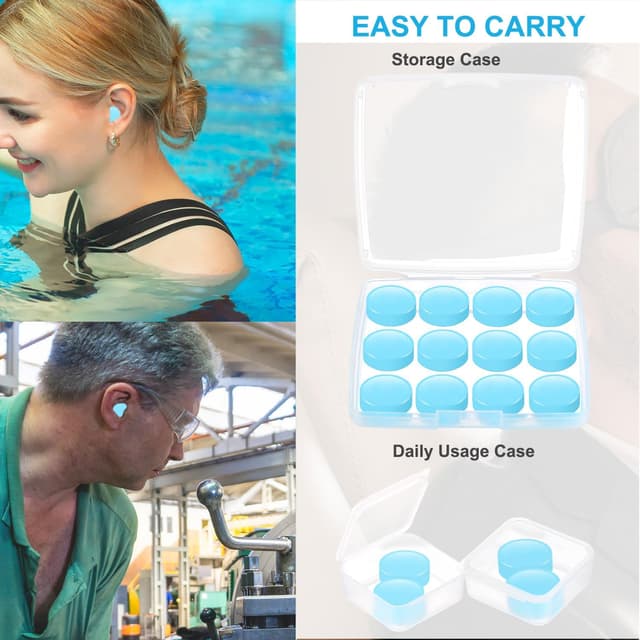 Thumbnail 5 de Schiara Ear Plugs 16 moldable silicone earplugs