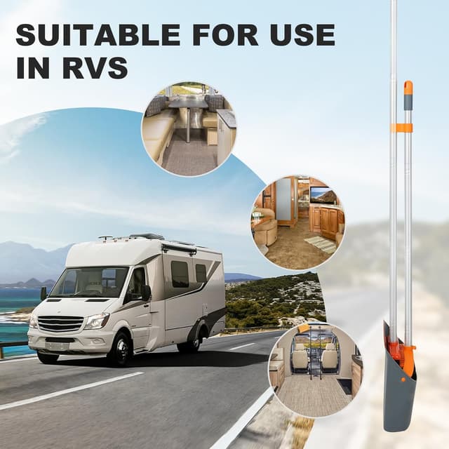 Thumbnail 4 de Jekayla Long Handled Dustpan and Brush Set 54in