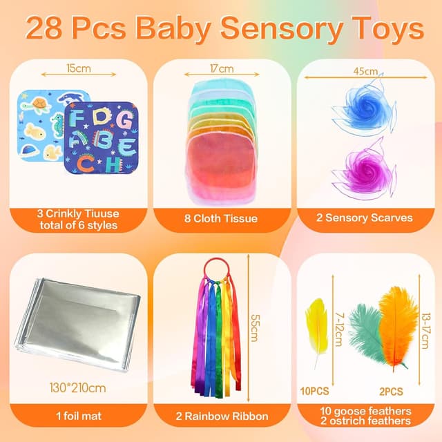 Thumbnail 4 de Xerteam Baby Sensory Set 28pcs