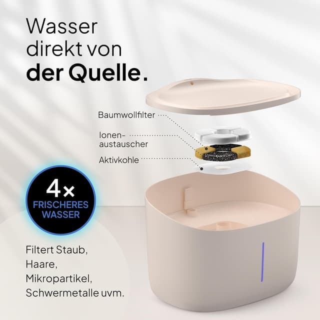 Detalle de Pretty Paw Trinkbrunnen 7L für Hunde