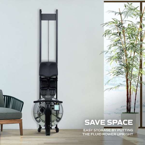Detalle 2 de Tunturi Remo Apollo Plus Black, máquina de remo 🚣
