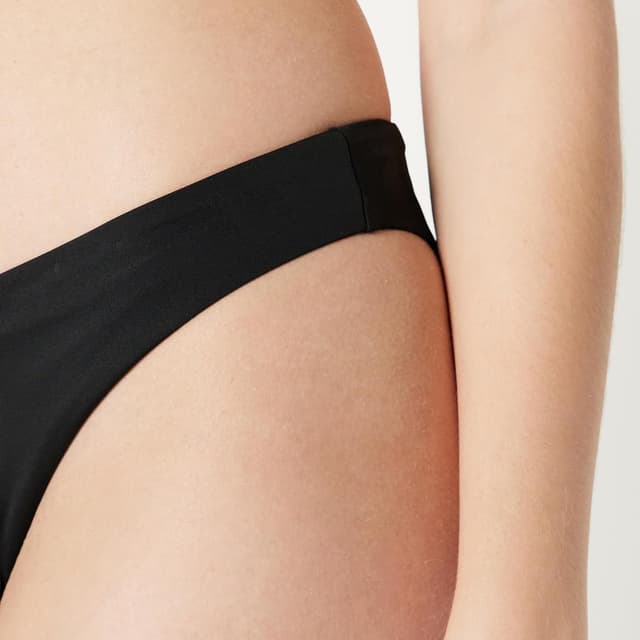 Detalle de Amazon Essentials Femme bas de bikini (pérnera haute) – bas de bain ajusté à séchage rapide