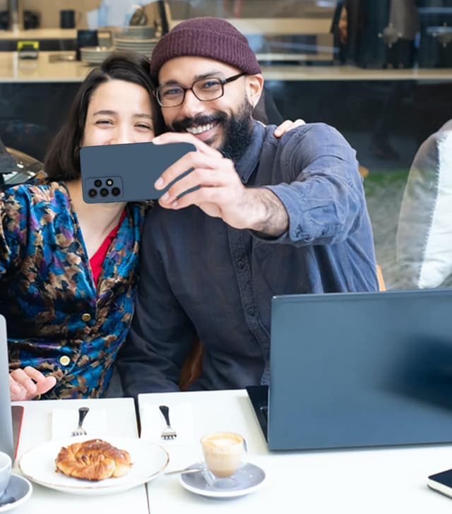 Thumbnail 6 de Kukiwhy Hülle für Samsung Galaxy A52S 5G/A52 Dunkel Blau