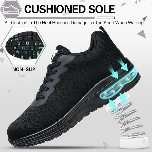 Thumbnail 6 de VAVOBIS Safety Trainers for Men & Women with Steel Toe Cap – Non-Slip, Lightweight Work Shoes