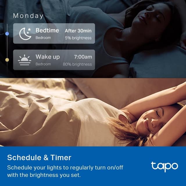 Detalle 1 de TP-Link Tapo L530E Smart Multicolour E27 bulb (Alexa & Google), 8.3W dimmable