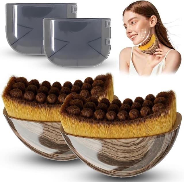 Detalle de 2PCS Lymphatic Contour Face Brush