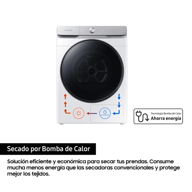 Thumbnail 2 de Samsung Bespoke AI DV16DG8600BWU3 secadora 16 kg
