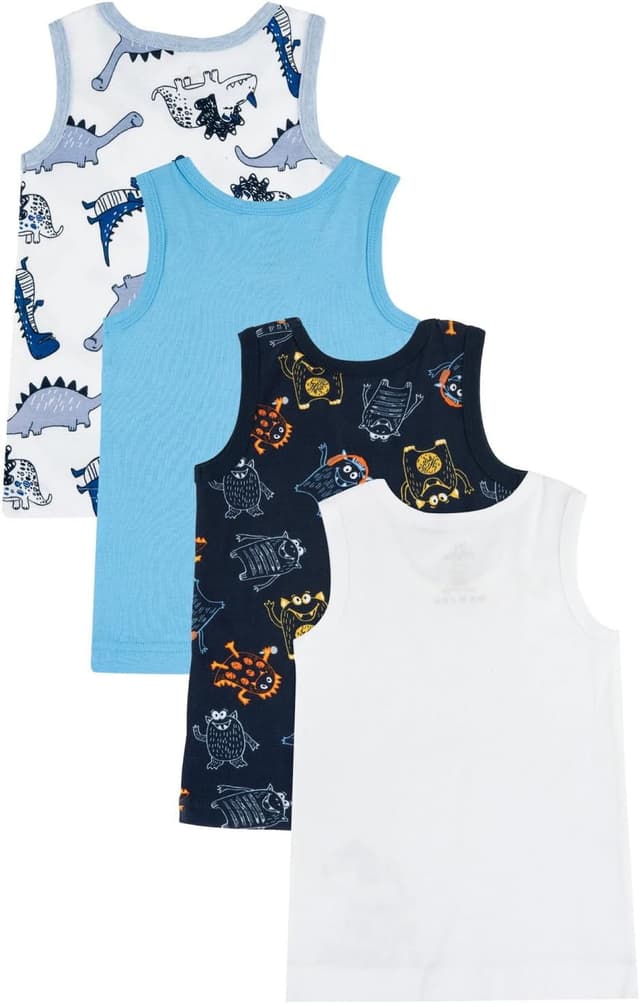 Detalle 2 de Chicco débardeurs enfant en coton 4 pièces