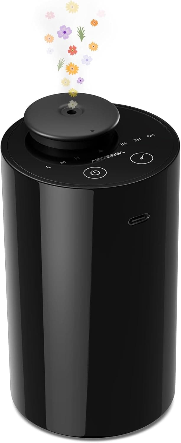 Detalle de Airless oil diffuser 20 mL, AN6 Black