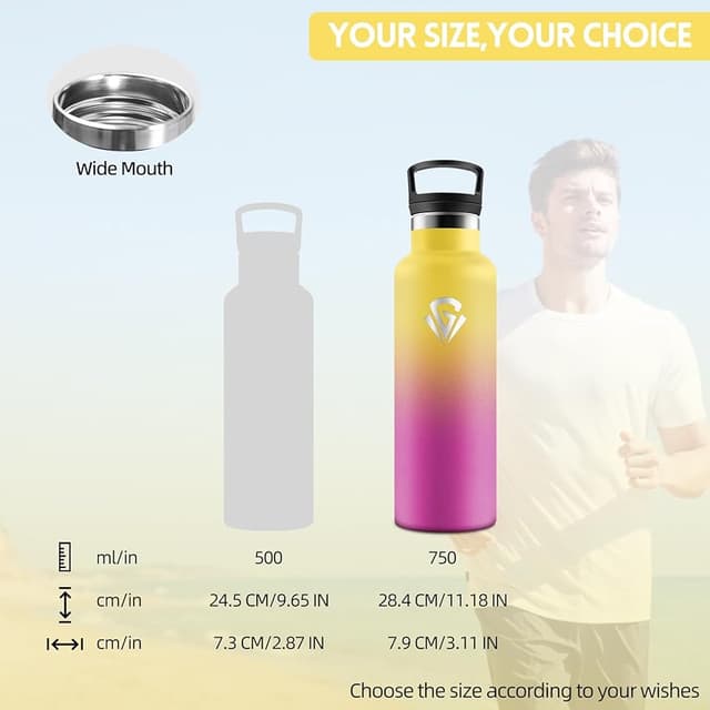 Thumbnail 4 de HoneyHolly Botella Térmica 750 ML de Acero Inoxidable 🥤