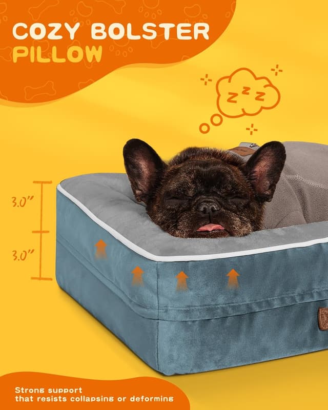 Detalle de Renvix Medium orthopedic cat bed 61x46x15cm