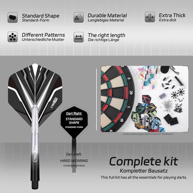 Thumbnail 1 de CyeeLife Dart Zubehör 180 Teile