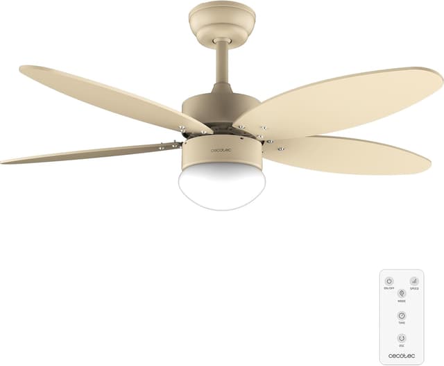 Detalle de Cecotec EnergySilence Aero 4260 Full SunLight, ventilatore da soffitto con luce LED da 40 W e motore DC