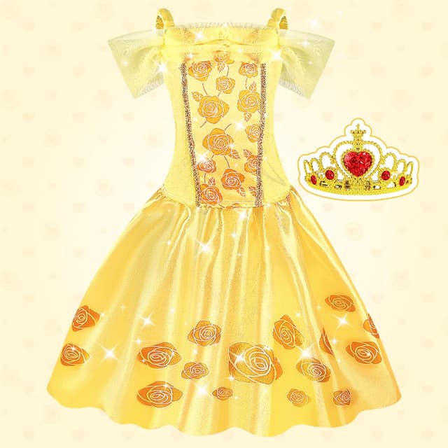 Detalle de Dreamon Princess Costumes for Girls 5 sets