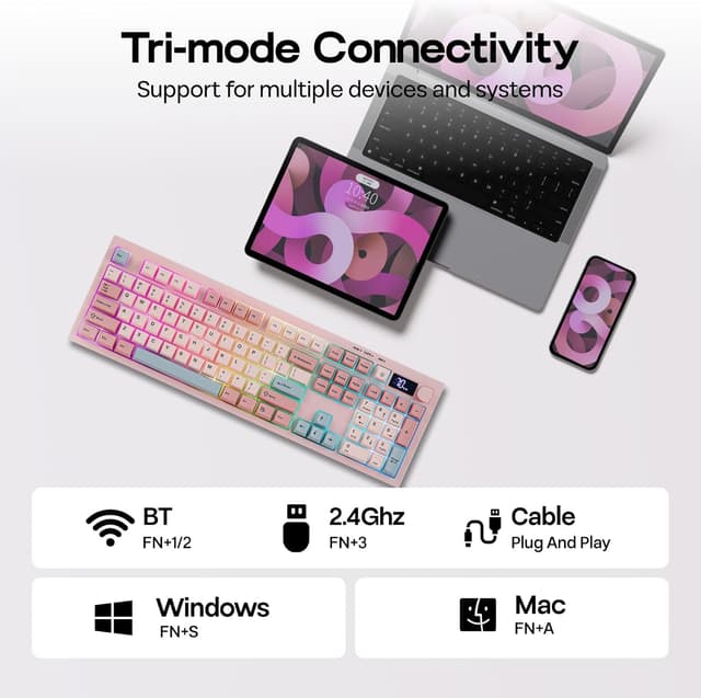 Thumbnail 4 de EPOMAKER Aula S102 PRO Membrane Gaming Keyboard