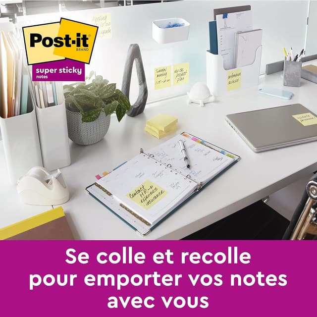 Detalle de Post-It Notas Super Sticky 76x76 mm