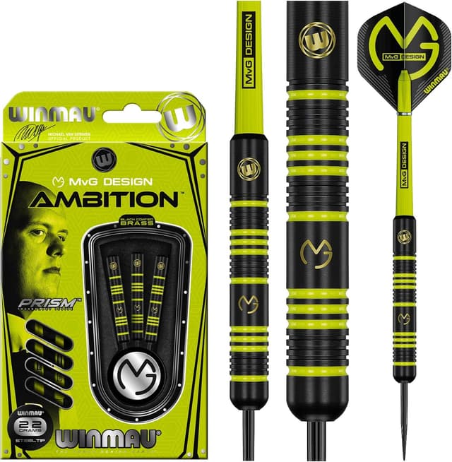 Thumbnail 3 de WINMAU Michael Van Gerwen MvG Ambition darts set