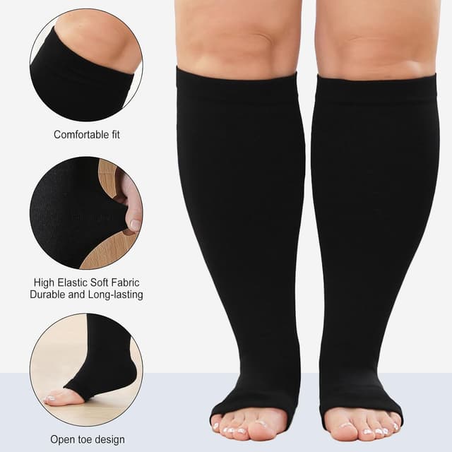 Thumbnail 3 de LOFIR Plus Size Flight Compression Socks
