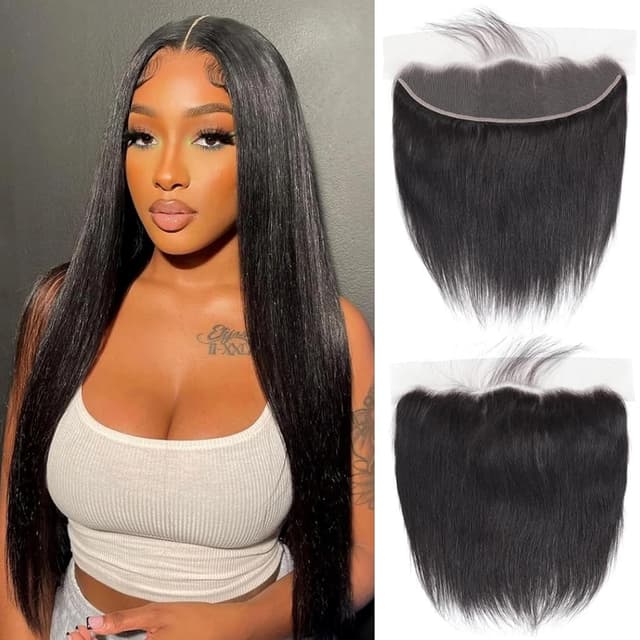 Detalle de 13x4 lace frontal closure 14 inch human hair