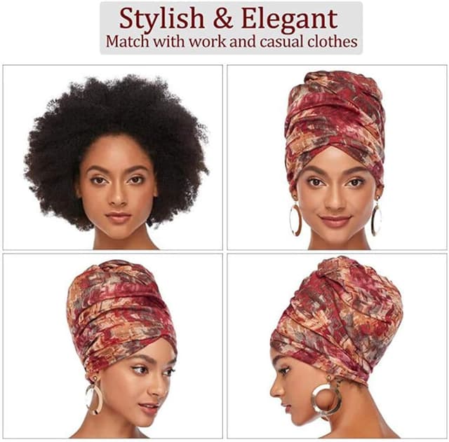 Thumbnail 4 de DRESHOW Enveloppement Cheveux Turban Extensible