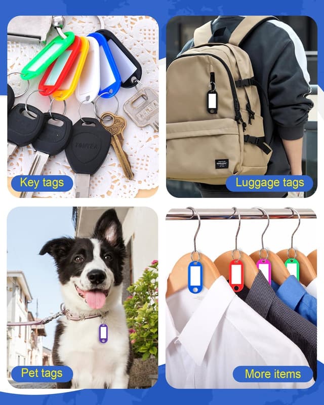 Detalle 2 de Caianwin Schlüsselanhänger Set 50-teilig