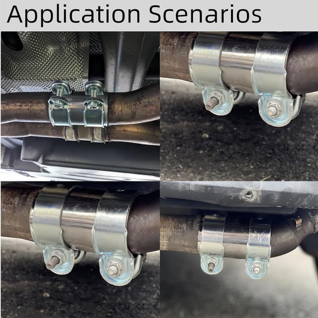 Thumbnail 4 de Auspuffschelle Edelstahl Ø50 55 60 mm