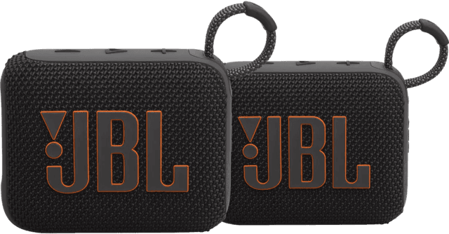 Detalle de JBL Go 4 Schwarz Doppelpack mit Stereo