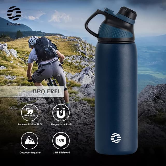 Thumbnail 4 de Fjbottle Edelstahl Trinkflasche 1L đ„€