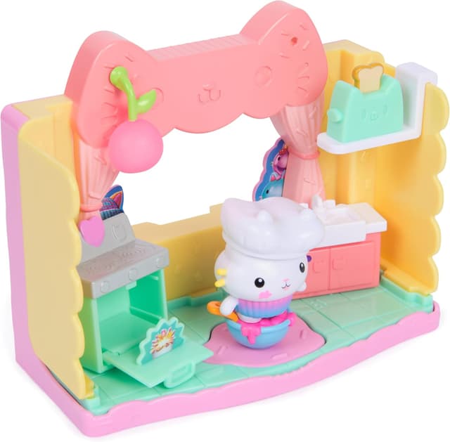 Detalle de Gabby’s Dollhouse Cakey’s Cake-tastic Kitchen playset