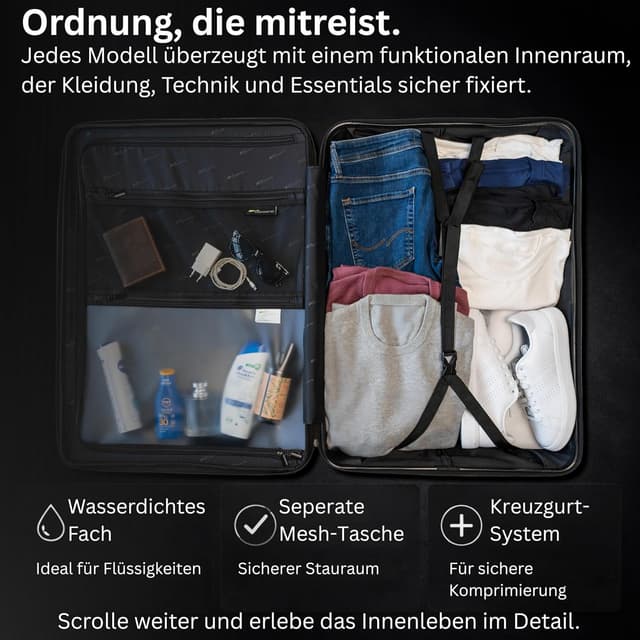 Detalle 1 de Cocoono Koffer-Set 2-teilig 77 cm