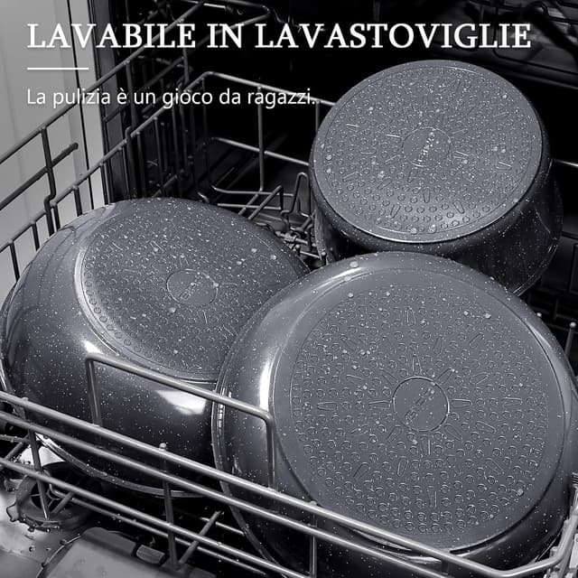 Detalle 2 de GiPP set pentole ceramica 5 pezzi