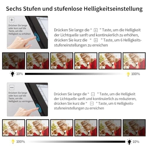 Thumbnail 3 de iVAOOZE Mesa luminosa A3, 3000 mAh ⚡