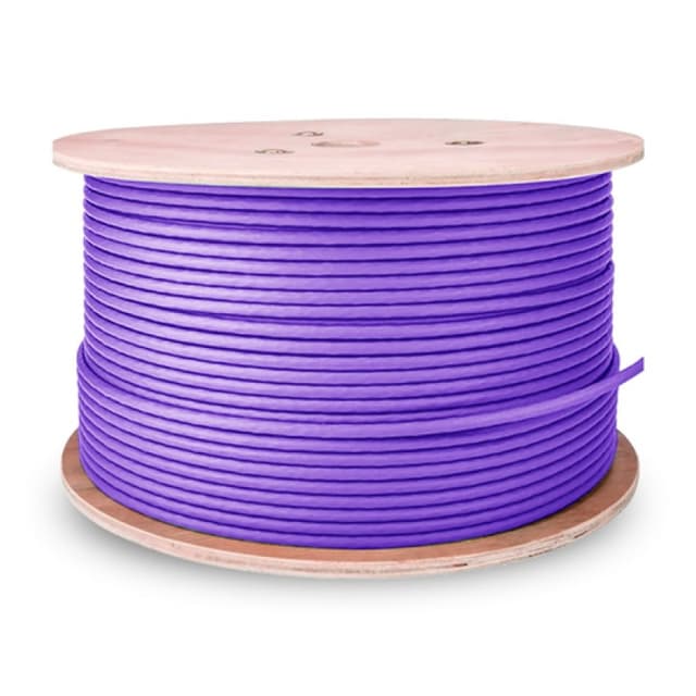 Detalle 2 de Aisens Cable de red Cat 6 UTP 500 m violeta 📡