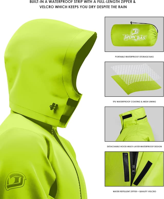 Thumbnail 2 de IRON JIA'S tuta impermeabile da moto 15000 mm