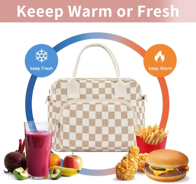 Thumbnail 3 de OYLOLA Lunch Bag 11.3" Insulated Tote