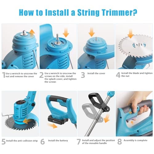 Thumbnail 8 de KUZUPRO desbrozadora a batería 21V 400 W