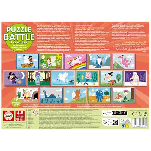 Thumbnail 2 de Educa Puzzle Battle Miscelánea 🧩 Juego de Mesa para A partir de 4 años