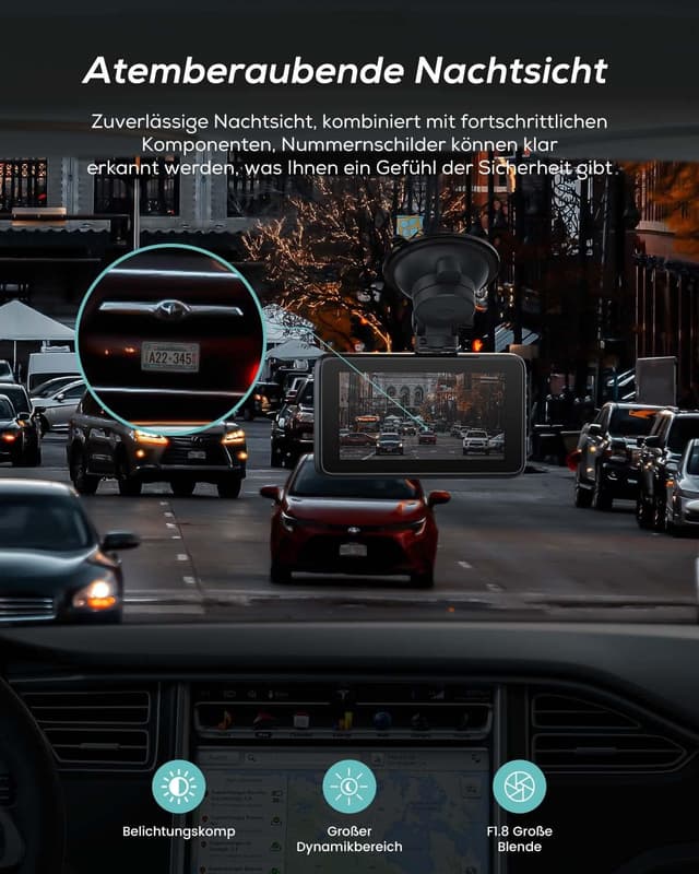 Thumbnail 4 de iZEEKER iD400 Dashcam 32GB 4K