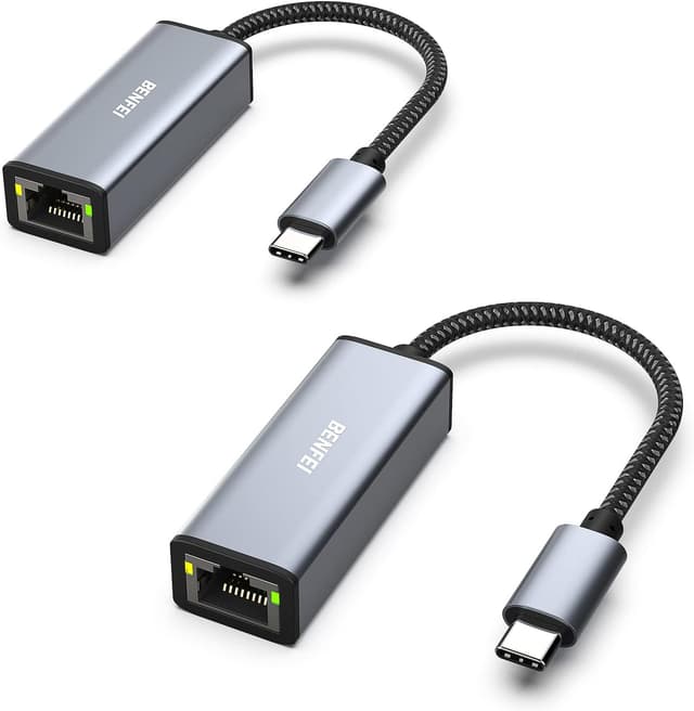 Detalle de BENFEI USB C Ethernet Adapter 1 Gbit/s