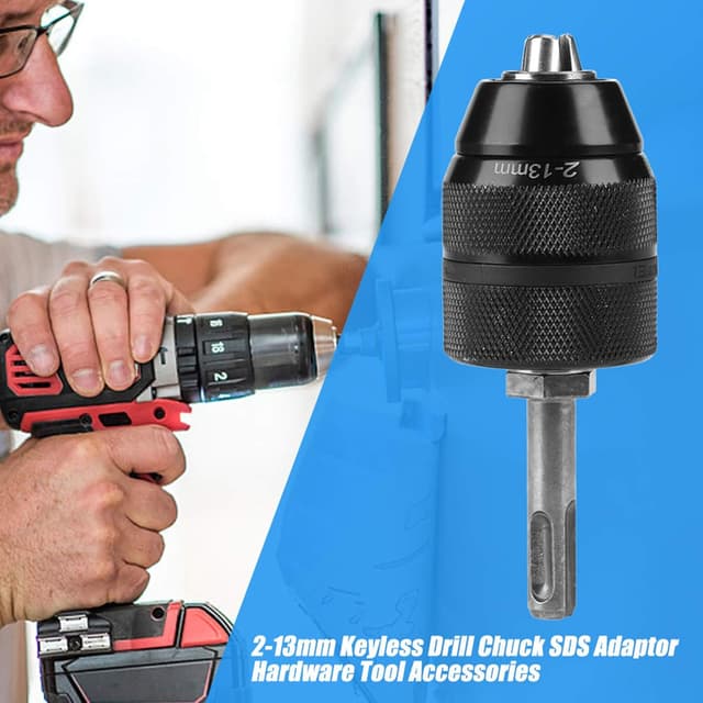 Thumbnail 3 de Mandrin SDS 2-13mm 1/2-20UNF avec Adaptateur