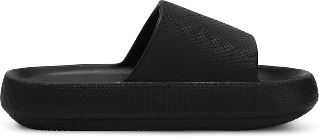 Detalle de welltree Pillow Slippers Slides for Women & Men with Non-Slip EVA Sole
