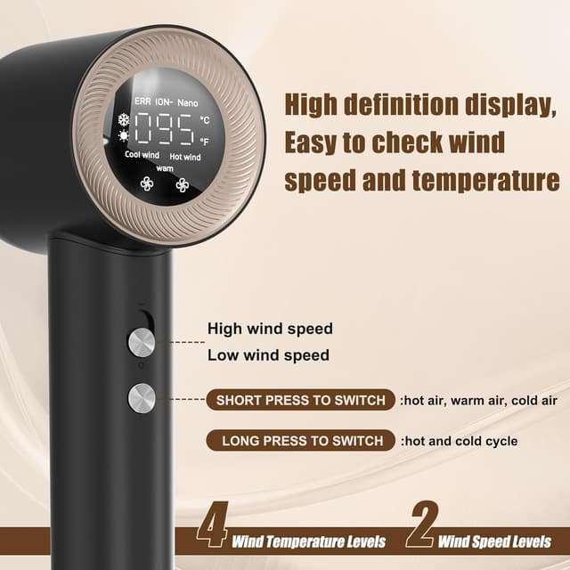 Thumbnail 4 de Vasip Föhn 140.000 U/min Haartrockner