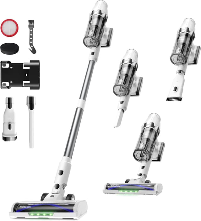Detalle de ElecKeys Cordless Vacuum 48KPA 🧹