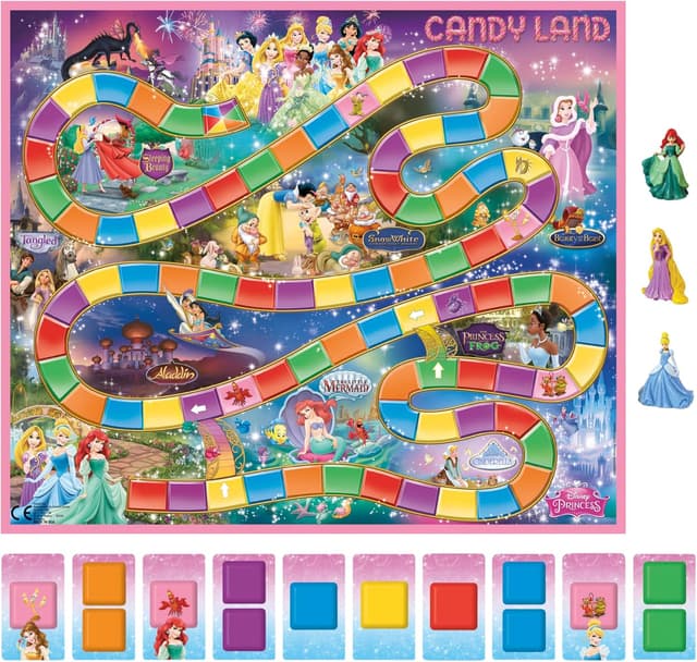 Detalle 2 de Hasbro Candy Land Disney Princess Edition
