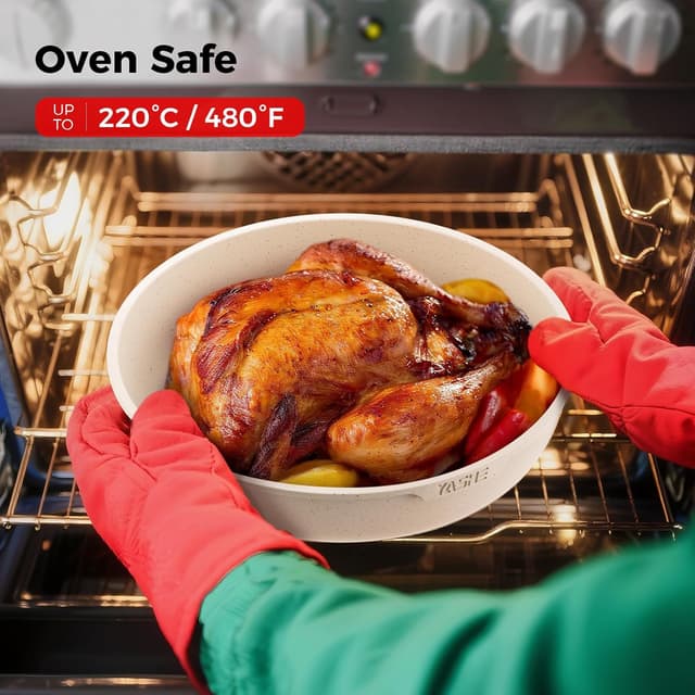 Thumbnail 3 de YASHE batería de cocina antiadherente de 20 piezas