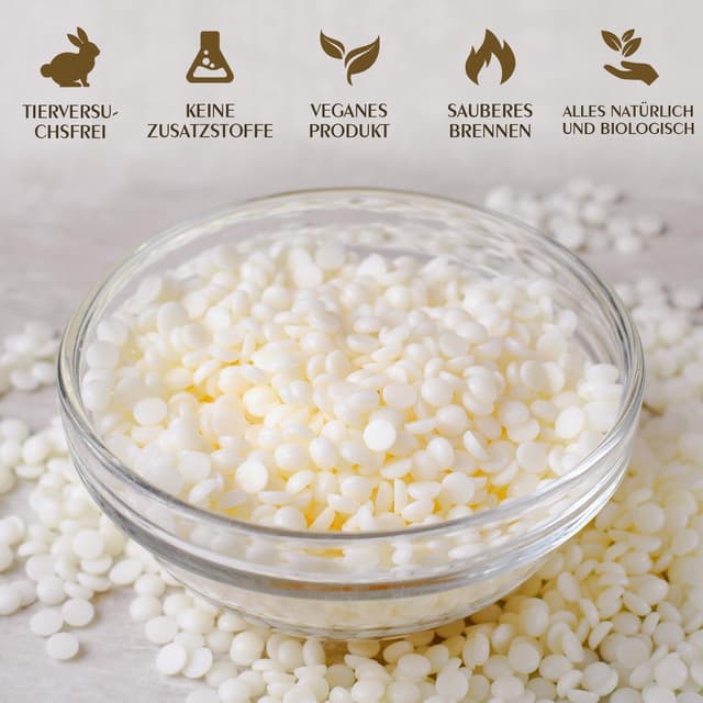 Thumbnail 2 de Sojawachs 3KG Premium für Kerzen gießen 🕯