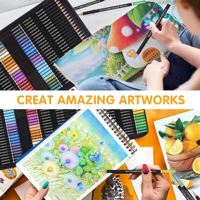 Thumbnail 3 de 132 Lápices de Colores Profesionales Staedtler con Bolsa 🎨